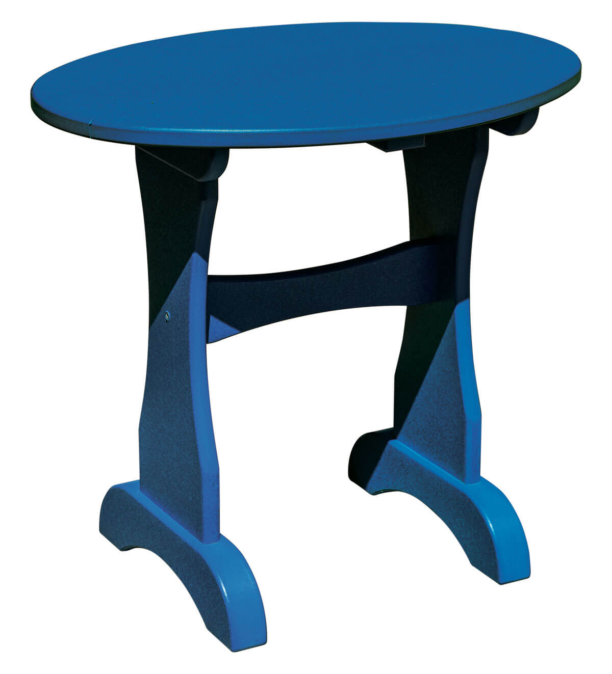 EC Woods Oval Outdoor Poly End Table