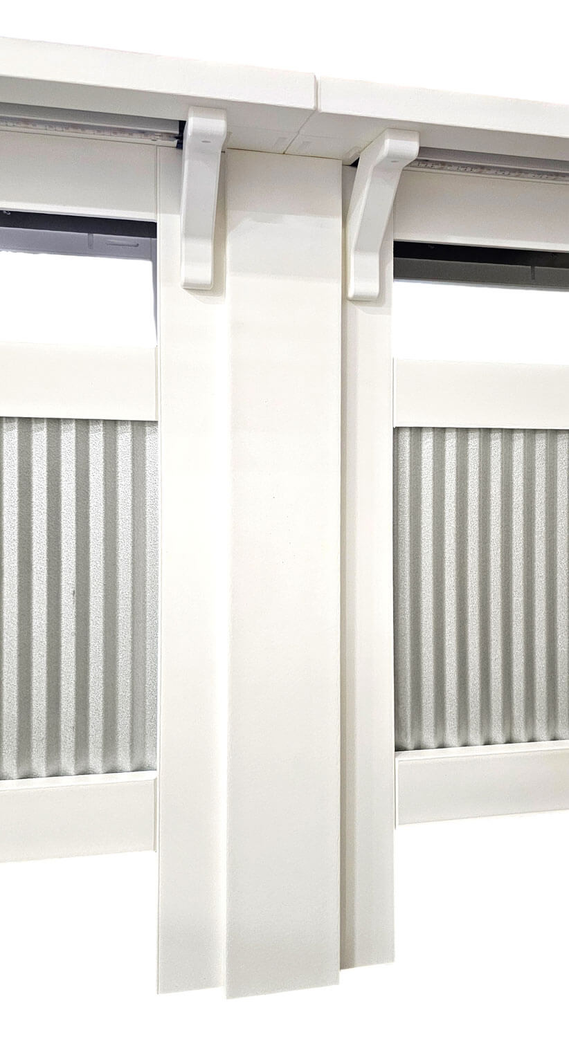 EC Woods Tacoma Outdoor Poly Bar Transition Trim Covering Gap